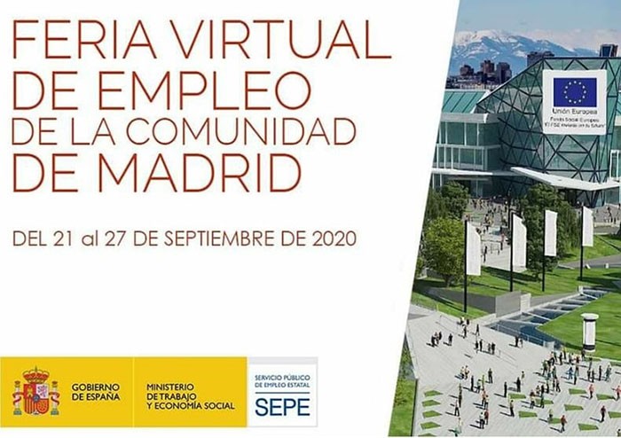 Feria Virtual de Empleo de la Comunidad de Madrid