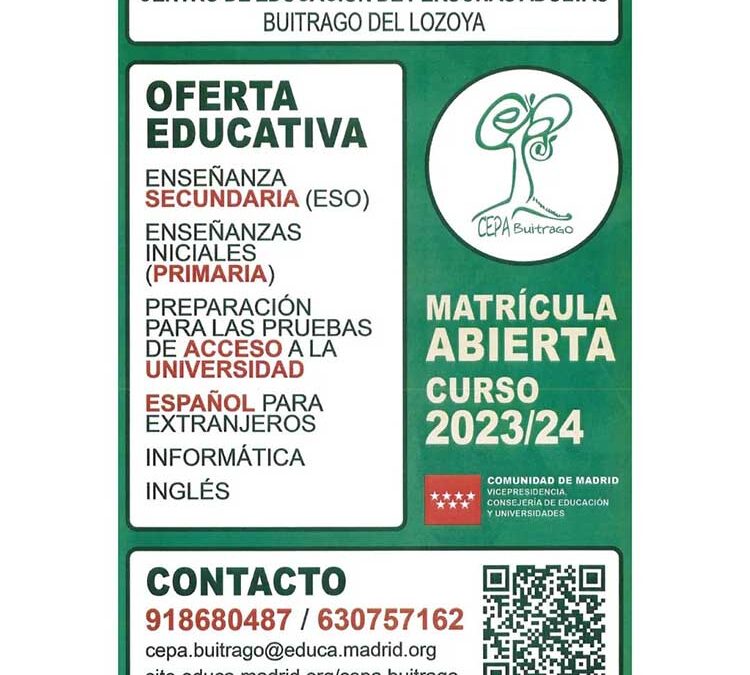 Centro de Educación de Personas Adultas Buitrago de Lozoya