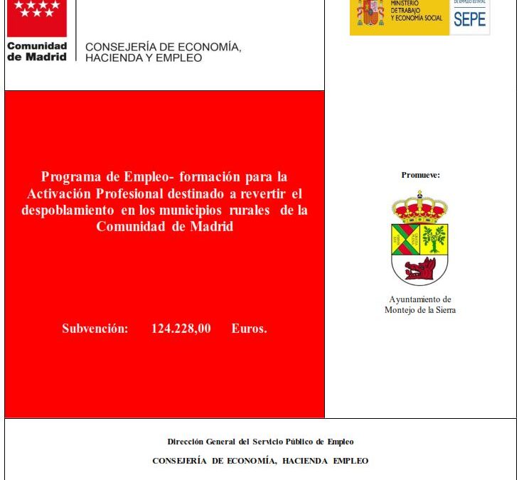 Programa de Empleo – Formación para la Activación Profesional