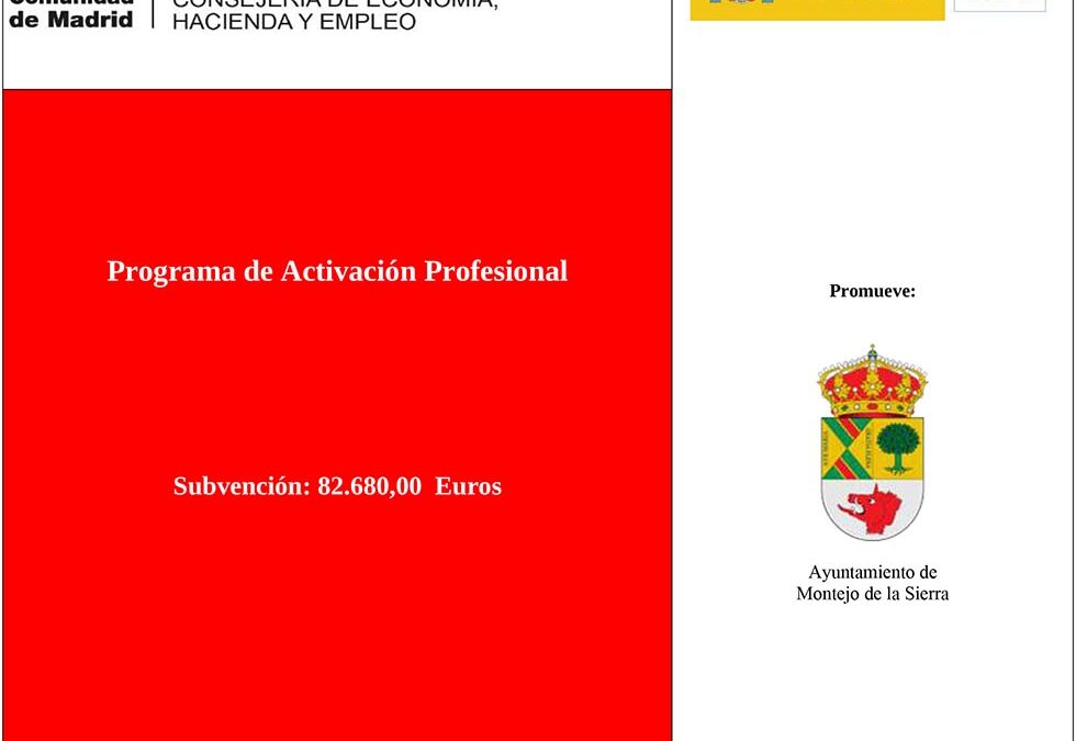 CARTEL ACTIVACIÓN PROFESIONAL 2025